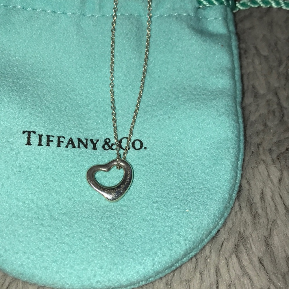 Tiffany small heart necklace